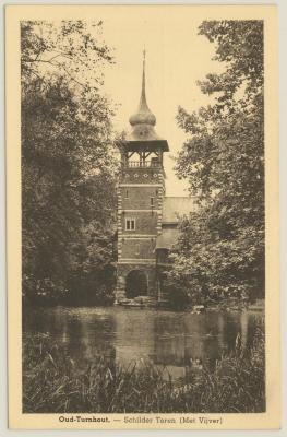 Oud-Turnhout. Schilder Toren (Met Vijver).