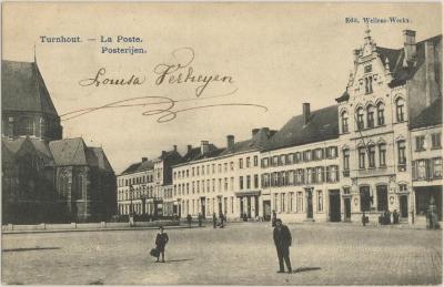 Turnhout - La Poste. Posterijen