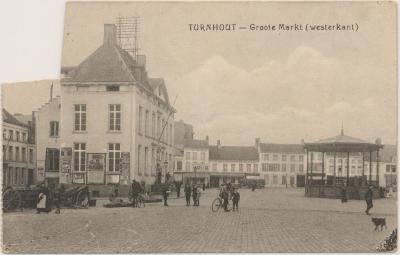 Turnhout. Groote Markt (westerkant)
