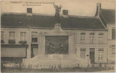 Turnhout. - Het Monument de Gesneuvelden van Turnhout ter eere.