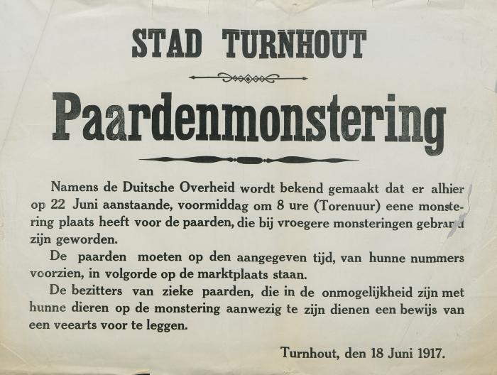 Stad Turnhout Paardenmonstering