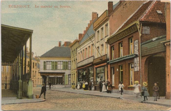 Turnhout. Le marché au beurre.