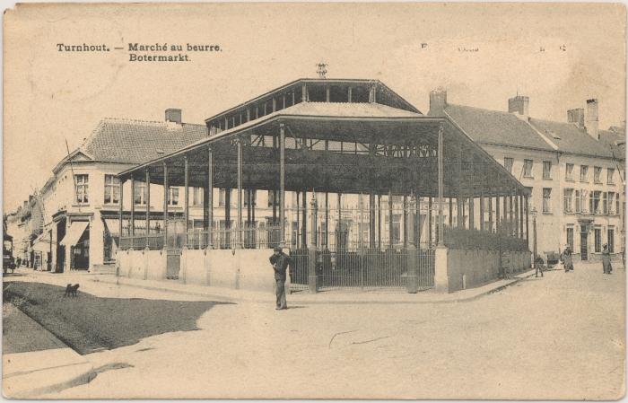 Turnhout. - Marché au beurre. Botermarkt