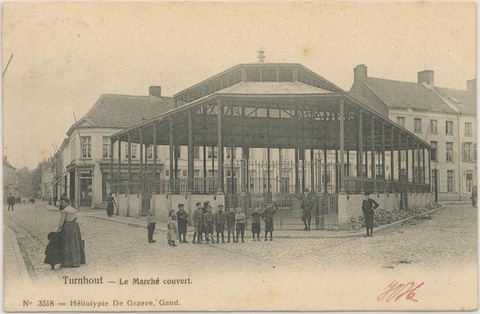 Turnhout - Le Marché couvert.