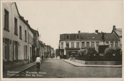 Turnhout. - Warande straat. - Rue du Parc