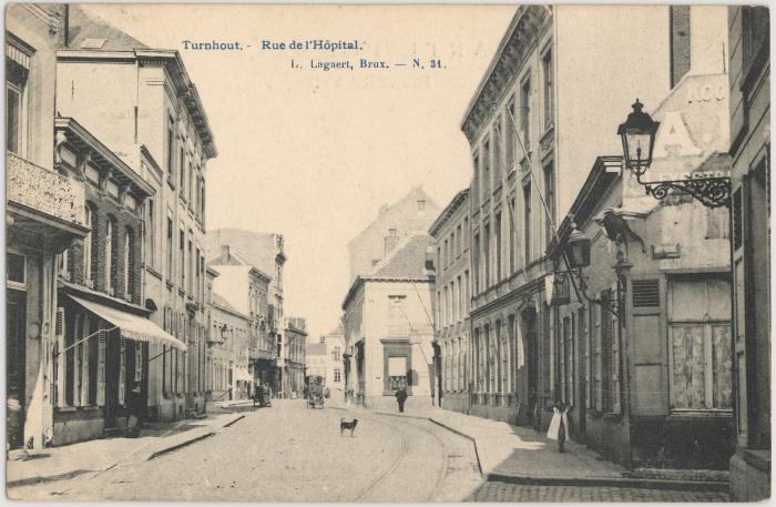 Turnhout. - Rue de l'Hôpital.