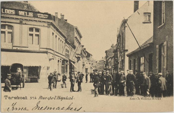 Turnhout. Rue de l'Hôpital.