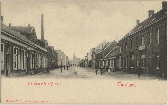 La chaussée d'Anvers Turnhout