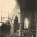 St. Pieterskapel tijdens restauratie na verwoesting WOI