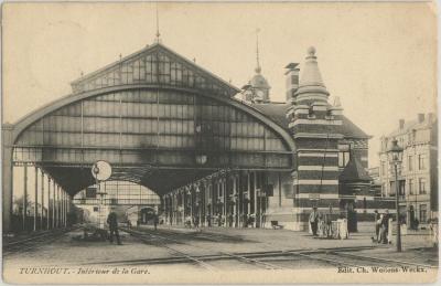 Turnhout. - Intérieur de la Gare.