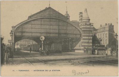 Turnhout. - Intérieur de la station.