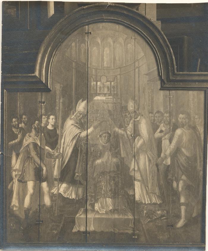 St. Lambertuskerk / drieluik H. Cornelius : middenpaneel