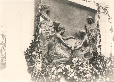 Monument der gesneuvelden: onthulling prins Leopold