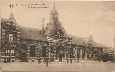 Turnhout Statie (Buitenzicht) Station du chemin de fer