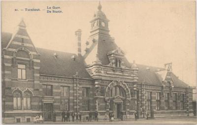 Turnhout - De Statie. La Gare.