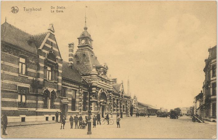 Turnhout De Statie. La Gare.