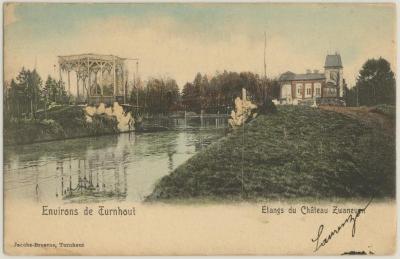 Environs de Turnhout. Etangs du Château Zwaneven.