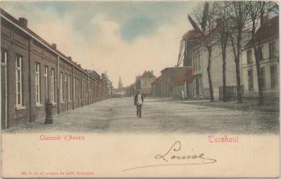 Chaussée d'Anvers Turnhout (sic)