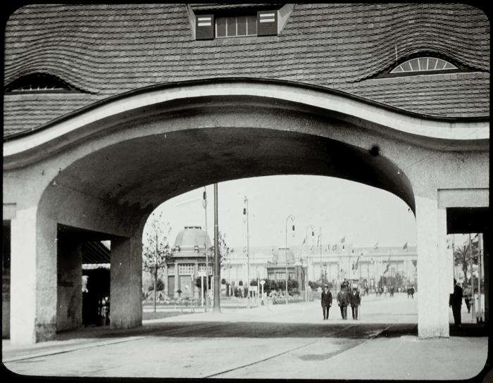 Vue sous le pont […………..] [Allemand]