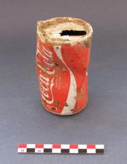 Alluminium blikje Coca Cola