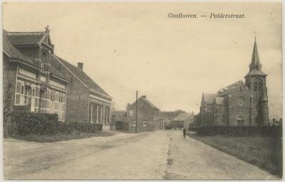 Oosthoven. Polderstraat.