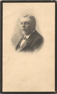 Portret van Albert Van Genechten