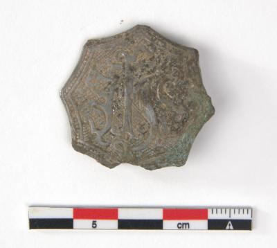 Insigne met IHS-monogram