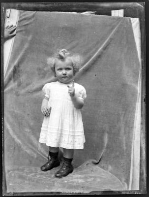 Portret van een klein meisje