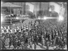 Openluchtmis op de Grote Markt te Turnhout