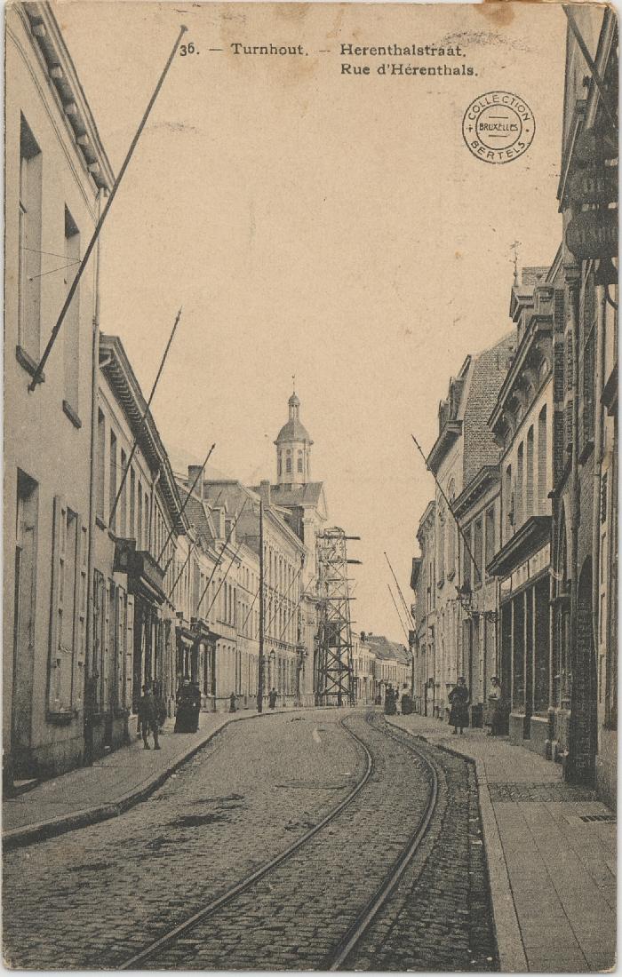 Turnhout. - Herenthalsstraat. Rue d'Herenthals.