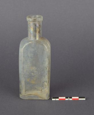 Rechthoekige (medicijn)fles