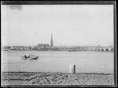 Vakantiefoto met zicht op Bordeaux