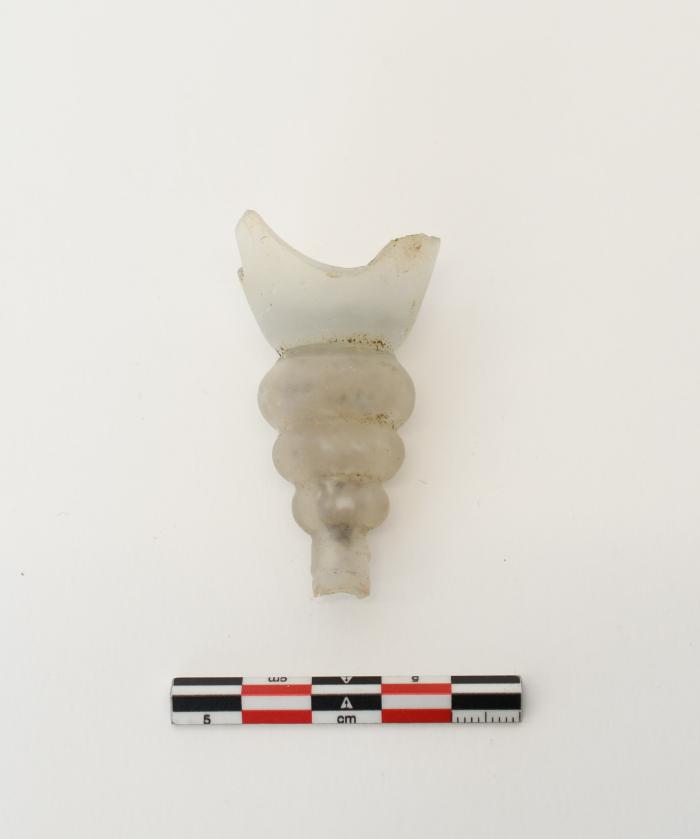 Balusterstam van een kelkglas