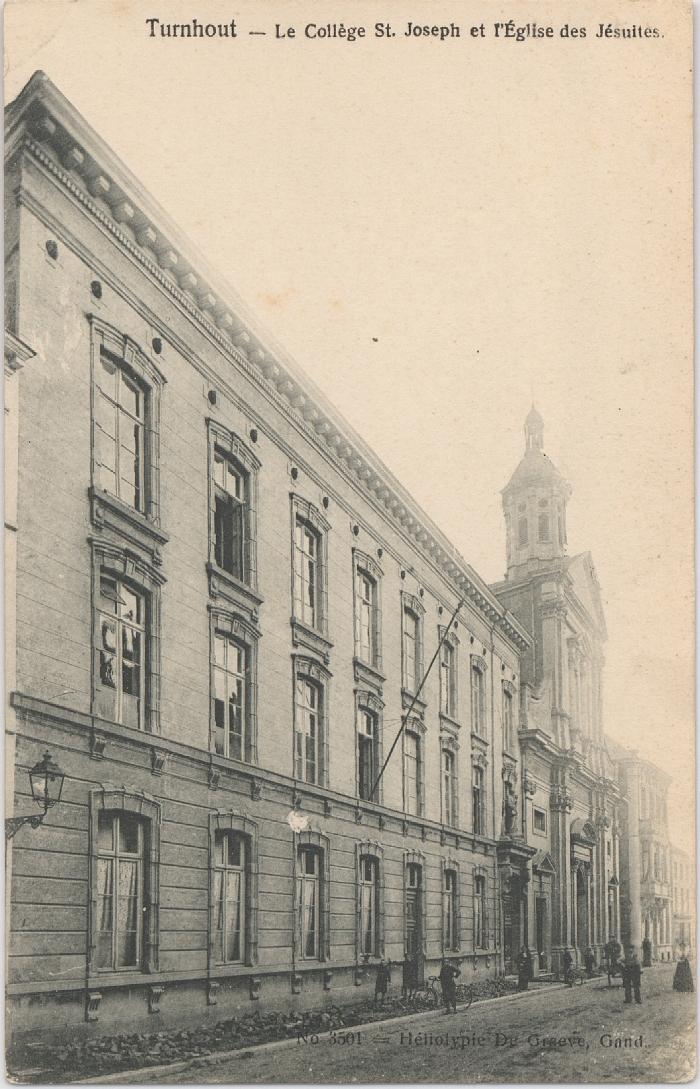 Turnhout - Le Collège St. Joseph et l'Église des Jésuites.