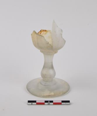 Kelkglas in kleurloos glas