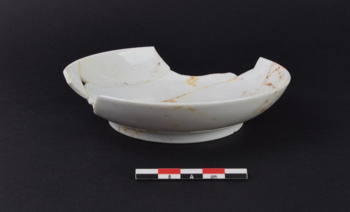 Bordje in Europees porselein