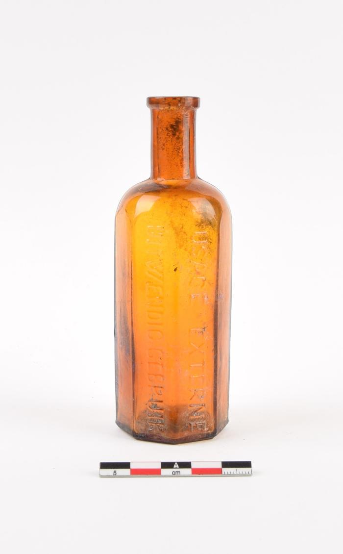 Medicijnfles 'USAGE EXTERNE - UITWENDIG GEBRUIK'