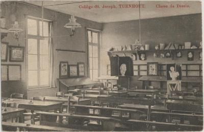 Collège St. Joseph, Turnhout. Classe de Dessin.