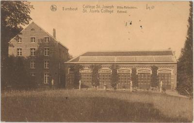 Turnhout Collège St. Joseph Villa-Réfectoire. St. Jozefs College Eetzaal.
