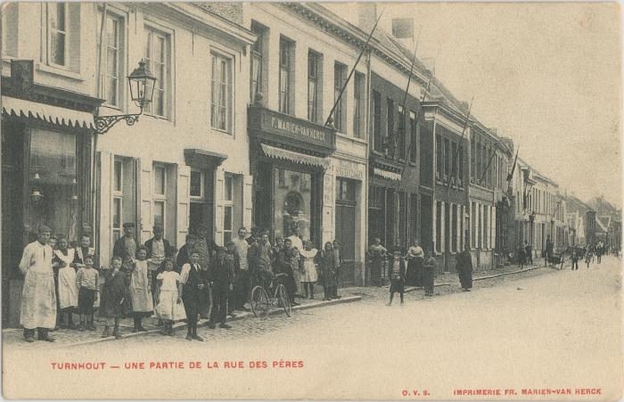 Turnhout - Une partie de la Rue des Pères