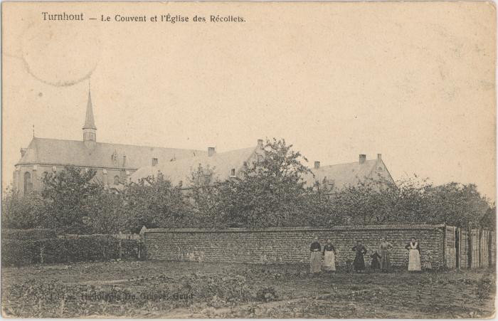 Turnhout - Le Couvent et l'Église des Récollets.