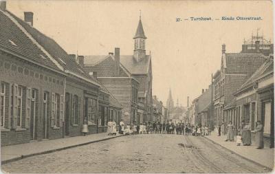 Turnhout. - Einde Otterstraat.