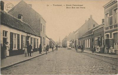 Turnhout Einde Paterstraat - Bout Rue des Pères