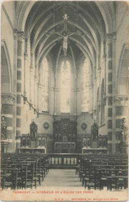 Turnhout - Intérieur de l"Église des Pères