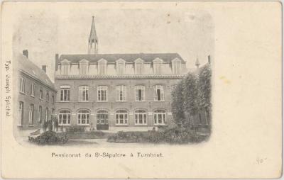 Pensionnat du St-Sépulcre à Turnhout - Aile du Couvent.