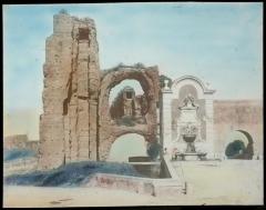 Rome: Porta [F]urba - fontaine sixté V