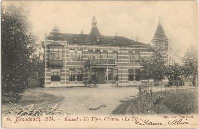 Arendonck. 1904. Kasteel 'Den Tip'. Château 'Le Tip'. 