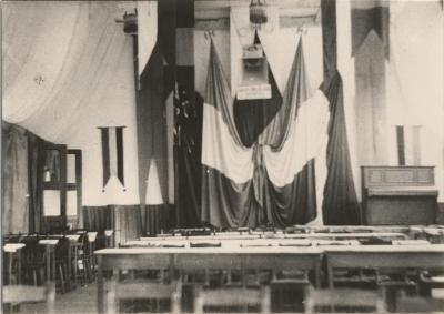 Vlaamse kermis in de Rijksmiddenschool (1938)