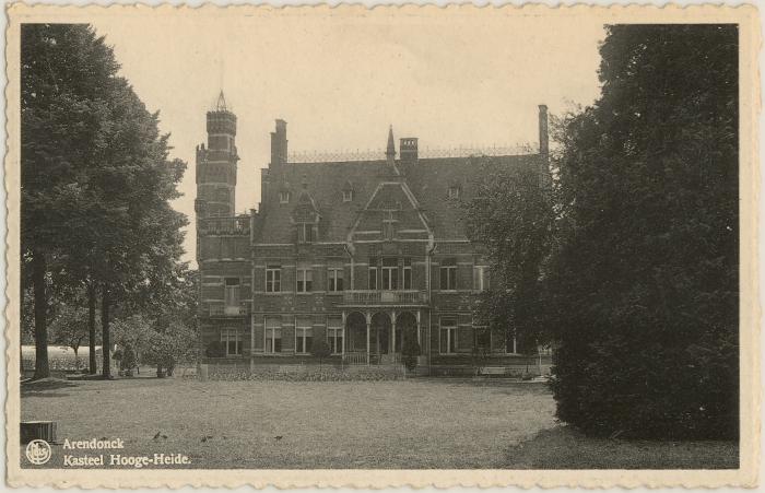 Arendonck. Kasteel Hooge-Heide.